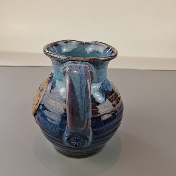Windsor Vermont Artisan Pottery Creamer Signed - Picture 3 of 6